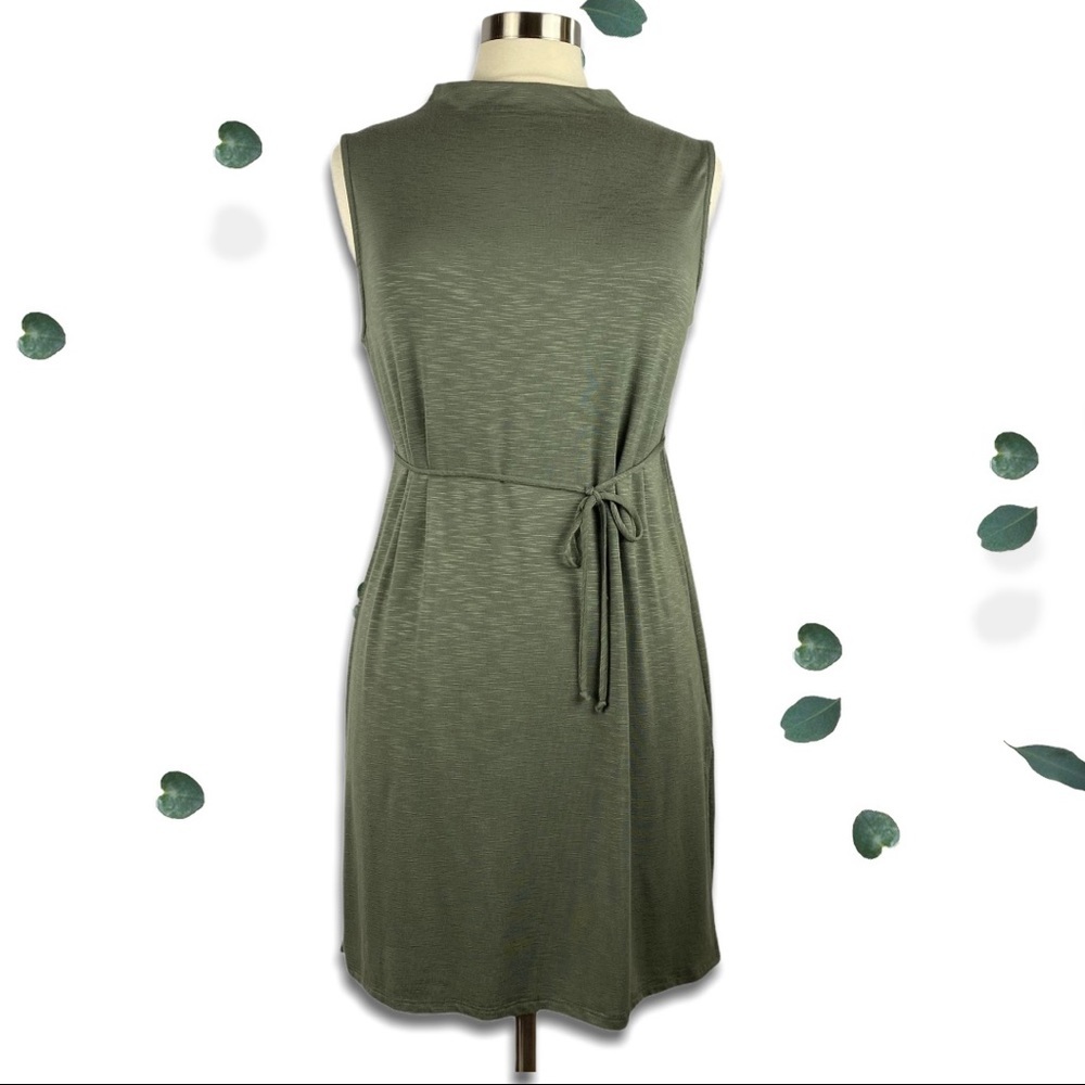 ANTHROPOLOGIE - DOLAN Sage Green Knit Tunic M
